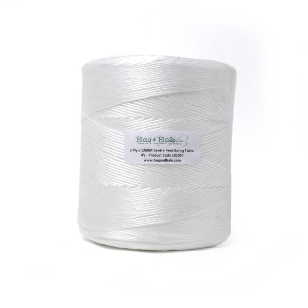 Centre Feed Baling Twine - 2Ply x 1260m (Packed in 4's)