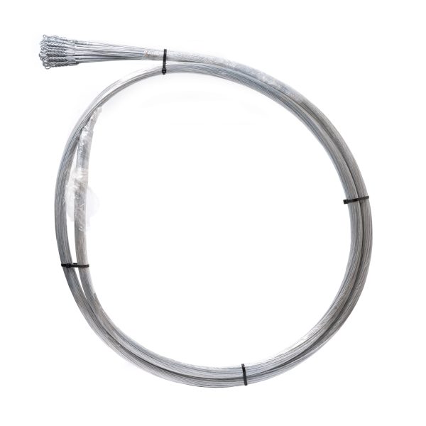 3mm x 17' (5.18m) Pre-Cut & Looped Galvanised Baling Wire