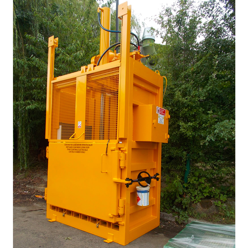 BRG Recycling Machinery 500Kg Vertical Mill Size Baler